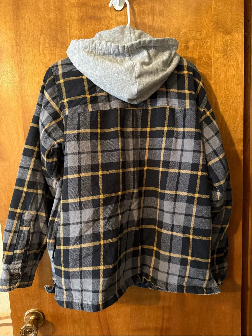 RedHead Quilted Black Jacket with Heather Gray Trim